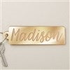 Product Thumbnail Gold Acrylic Keychain