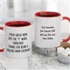 Product Thumbnail 11 oz. red handled mug