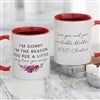 Product Thumbnail 11 oz. Red mug