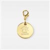 Pmall thumb Engraved Company Black Leather Tassel Keychain & Bag Tag  - 49038