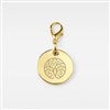 Pmall thumb Engraved Company Black Leather Tassel Keychain & Bag Tag  - 49038
