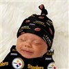 Product Thumbnail Top Knot Baby Hat (Sold with Set Only)