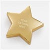 Pmall thumb Engraved Logo Gold Star Paperweight - C18193