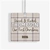 Product Thumbnail 1 Sided Metal Ornament