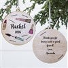 Product Thumbnail 2 Sided Wood Ornament