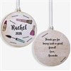 Product Thumbnail 2 Sided Wood Ornament