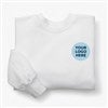 Pmall thumb Company Logo Adult Sweatshirt White Crewneck - 49813