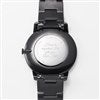 Product Thumbnail Engraved Fossil Black Minimalist Watch 