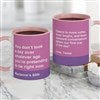 Product Thumbnail 11 oz. Pink Mug (Front & Back View)
