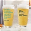 Product Thumbnail Pint Glass (Front & Back View)