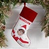 Product Thumbnail Burgundy Stocking