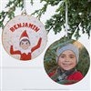 Product Thumbnail 2 Sided Wood Ornament