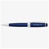 Pmall thumb Engraved Logo Cross Blue Lacquer & Chrome Ballpoint Pen - 50531