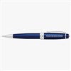 Pmall thumb Engraved Logo Cross Blue Lacquer & Chrome Ballpoint Pen - 50531