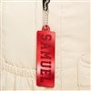Product Thumbnail Red Acrylic Backpack Tag