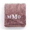 Product Thumbnail Faux Fur Blanket in Dusty Mauve