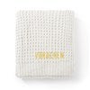 Product Thumbnail Waffle Knit Throw Blanket in Moonbeam