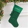 Product Thumbnail Green Sherpa Stocking