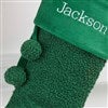 Product Thumbnail Green Stocking-Close Up View
