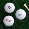 Pmall thumb Custom Retirement Logo Golf Ball Set of 3 - 51242
