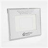 Pmall thumb Custom Retirement Silver Beaded 4x6 Logo Picture Frame - 51273