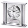 Pmall thumb Custom Retirement Logo Bulova Pearlized Column Clock - 51285