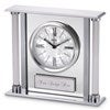 Pmall thumb Custom Retirement Logo Bulova Pearlized Column Clock - 51285