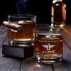 Pmall thumb Custom Retirement Logo Cigar Glasses - 51286