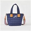 Product Thumbnail Shiraleah Quilted Mini Tote in Navy  