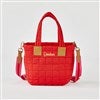 Product Thumbnail Shiraleah Quilted Mini Tote in Red    