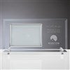 Pmall thumb Custom Retirement Logo Silver Beveled Picture Frame  - 51305