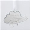 Product Thumbnail Silver Airplane Ornament