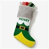 Product Thumbnail Grey Faux Fur Stocking