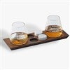 Pmall thumb Engraved Logo DOF Whiskey Glass and Stones on Tray Set - 51865