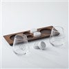 Pmall thumb Engraved Logo DOF Whiskey Glass and Stones on Tray Set - 51865