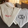 Product Thumbnail Cable Knit Throw Blankets
