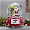 Pmall thumb Personalized Logo Santa Claus Light Up Snow Globe - 52415