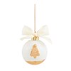 Product Thumbnail Gold Tree Hand-Painted Ball Ornament  