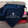 Product Thumbnail Navy Fleece Throw