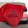 Product Thumbnail Red Fleece Throw