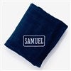 Product Thumbnail Navy Fleece Blanket