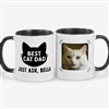 Product Thumbnail 11 oz. Black Mug Front & Back View 