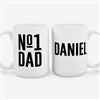 Product Thumbnail 15 oz. White Mug Front & Back View 