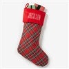 Product Thumbnail Red Plaid Stocking 