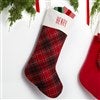 Product Thumbnail View Design - Plaid Stocking