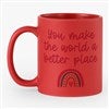 Product Thumbnail 11 oz. Red Matte Mug