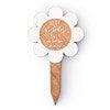 Product Thumbnail Garden Stake in White