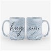 Product Thumbnail Front & Back View -15 oz. Grey Mug 