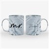 Product Thumbnail 11 oz. Gray Mug Front & Back View 
