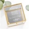 Product Thumbnail Gold Glass Jewelry Box